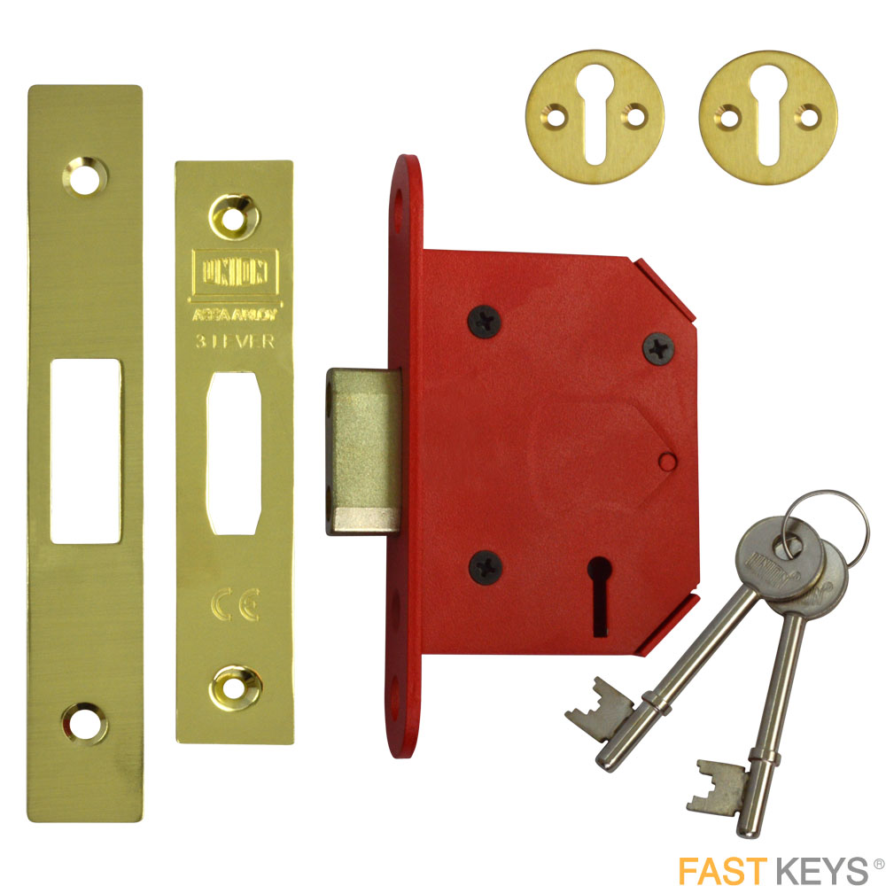 Union Strongbolt J2103 3 Lever Deadlock